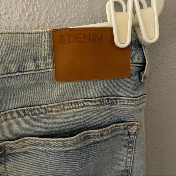 H&M Light Wash Low Waist Slim Jeans Men’s Size 32/32 - Picture 4 of 6